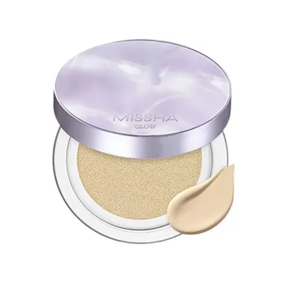 Missha Glow Layering Fit Cushion (Rozświetlający puder do twarzy)