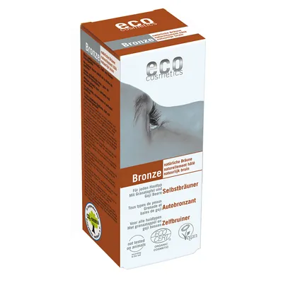 Eco Cosmetics Bronze, Autobronzant (Samoopalacz do twarzy i ciała)