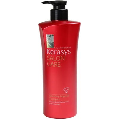 Kerasys Salon Care, Voluming Ampoule Shampoo (Nadający objętości szampon do włosów suchych i zniszczonych)
