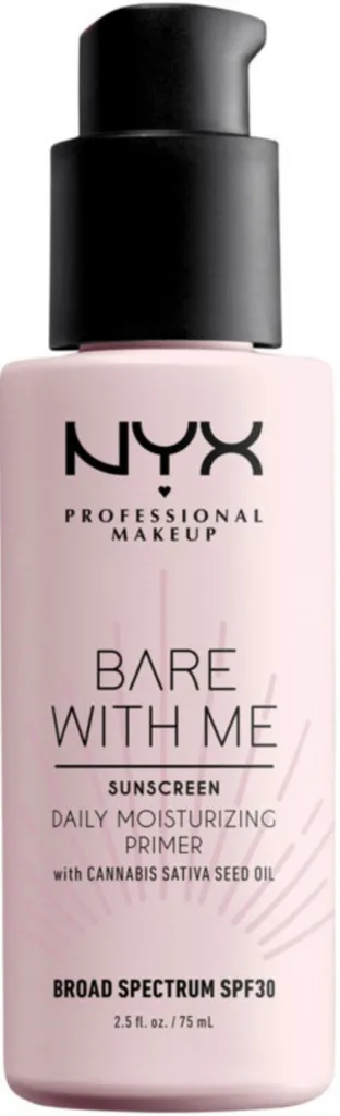 NYX Professional Makeup Bare with Me, Sunscreen Daily Moisturising Primer SPF 30 (Nawilżająca baza pod makijaż)