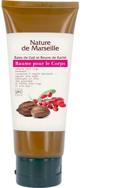 Nature de Marseille Baies de Goji et Buerre de Karite Baume Pour le Corps (Balsam do ciała `Jagody goji & Masło shea`)