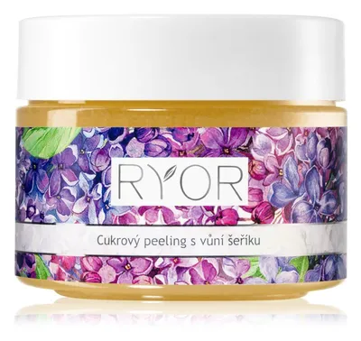 Ryor Lilac Care, Wygładzający peeling cukrowy