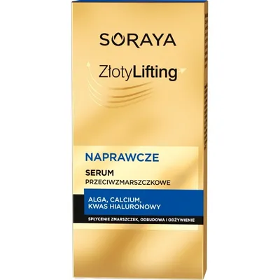 Soraya Złoty Lifting, Naprawcze serum przeciwzmarszczkowe