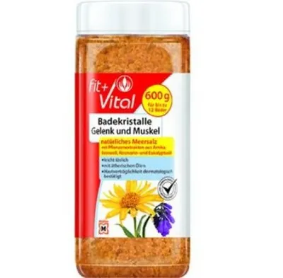 Fit + Vital Badekristalle Gelenk und Muskel (Sól do kąpieli na stawy i mięśnie)