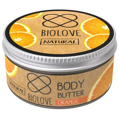 Biolove Orange, Body Butter (Masło do ciała `Pomarańcza`)