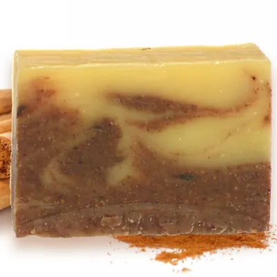 Mydlarnia Subtle Beauty Mydło naturalne cynamonowe do pielęgnacji skóry wrażliwej i delikatnej