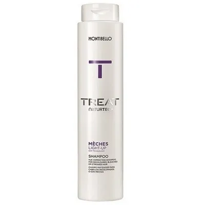 Montibello Treat NaturTech, Meches Light-Up Shampoo (Fioletowy szampon neutralizujący żółte odcienie)
