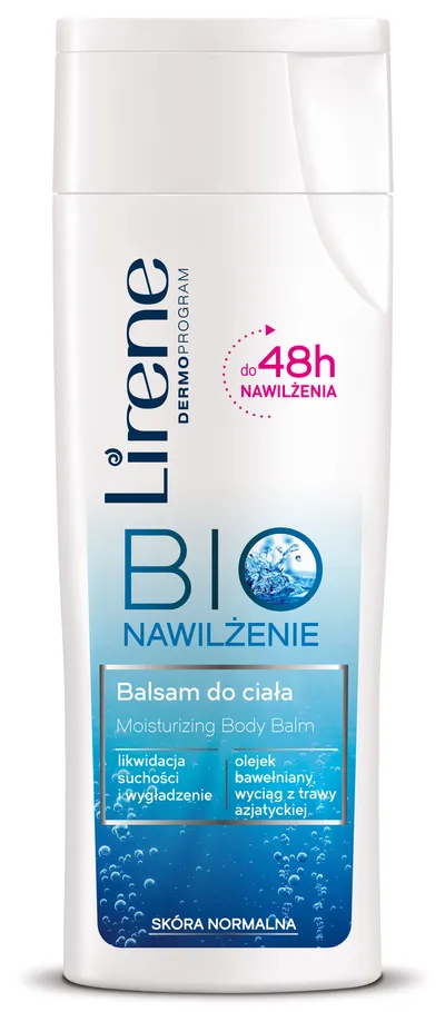 Lirene Dermoprogram BIO Nawilżenie,  Balsam do ciała  do skóry normalnej