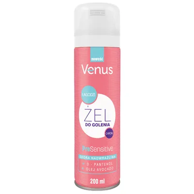 Venus Pro Sensitive, Żel do golenia skóra nadwrażliwa
