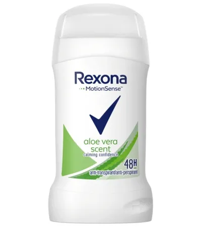 Rexona Motionsense, Aloe Vera Calming Confidence Anti-transpirant 48h (Antyperspirant w sztyfcie)