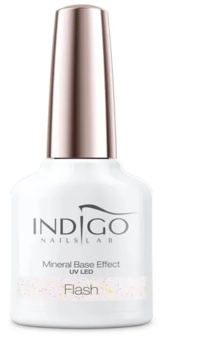 Indigo Nails Lab Effect Flash UV Led, Mineral Base 3 in 1 (Baza hybrydowa 3w1)