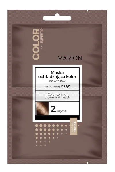 Marion Color Esperto Brąz, Maska ochładzająca kolor