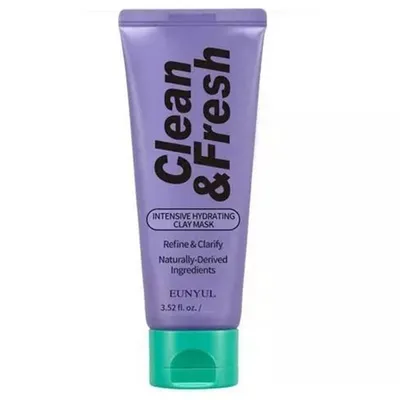 Eunyul Clean & Fresh Intensive Hydrating Clay Mask (Gliniana maska do twarzy)