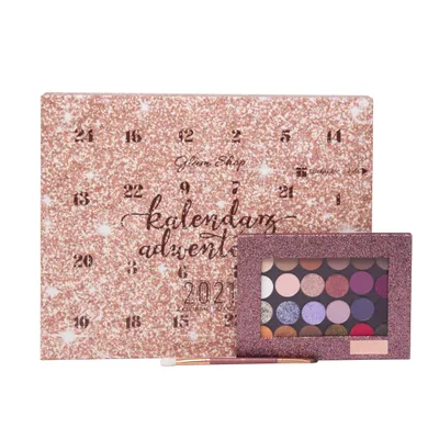 Glam Shop Kalendarz adwentowy 2021 z cieniami do powiek (i nie tylko)