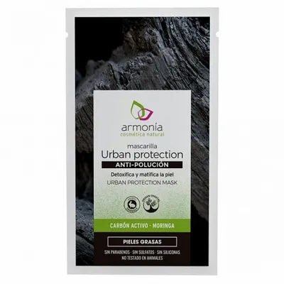 Armonia Cosmetica Natural Urban Protection Mask (Oczyszczająca maska węglowa)
