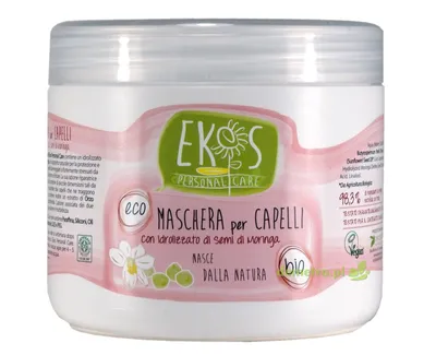 Ekos Maschera per Capelli (Maska do włosów z hydrolizowanymi proteinami nasion moringa)