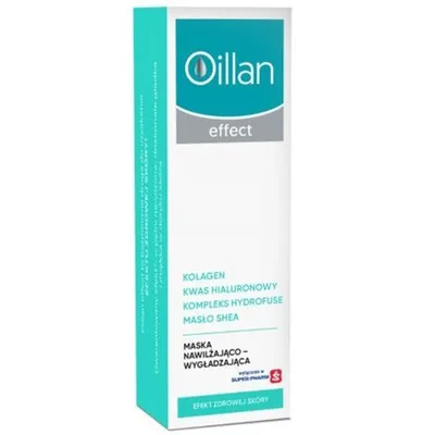 Oillan Effect, Maska nawilżająco-wygładzająca do twarzy