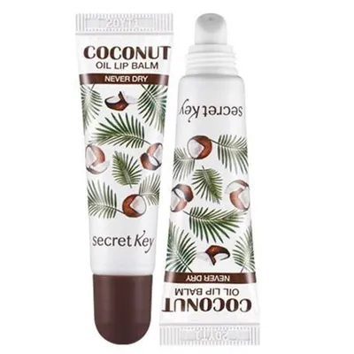Secret Key Coconut Oil Lip Balm  Never Dry (Kokosowy balsam do ust)