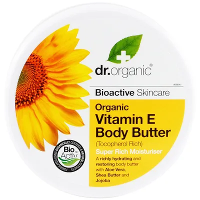 Dr.Organic Vitamin E Body Butter (Organiczne masło do ciała z witaminą E)