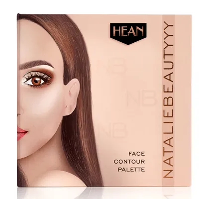 Hean Natalie Beautyyy, Face Contour Palette (Paleta do konturowania)