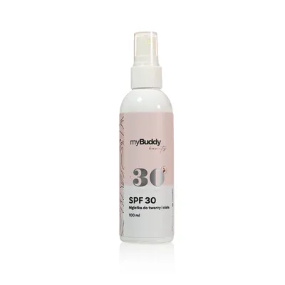 myBuddy Mgiełka do twarzy i ciała z filtrem SPF30+