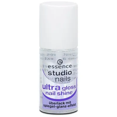 Essence Studio Nails, Ultra Gloss Nail Shine (Błyszczący lakier nawierzchniowy)