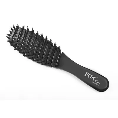 Fox Care, Nylon & Boar Mini Hairbrush (Szczotka do włosów)