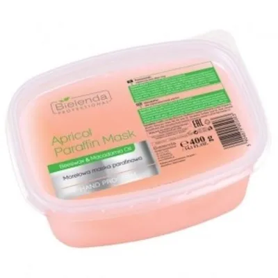 Bielenda Professional Hand Program, Apricot Paraffin Mask (Maska parafinowa morelowa do dłoni i stóp)