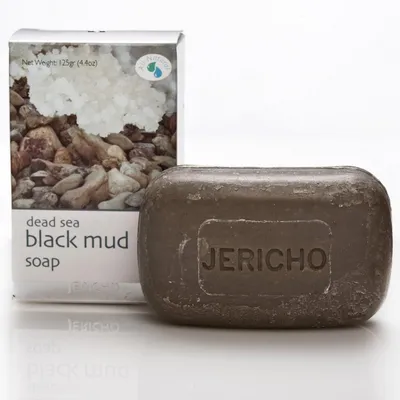 Jericho Dead Sea Black Mud Soap (Mydło z czarnego błota na problemy skórne)
