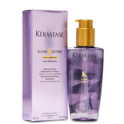 Kerastase Elixir Ultime Rose Millenaire [Millenium Rose] (Olejek do włosów cienkich)