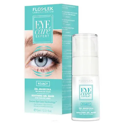 Floslek Eye Care Expert, kojący żel-maseczka na okolice oczu