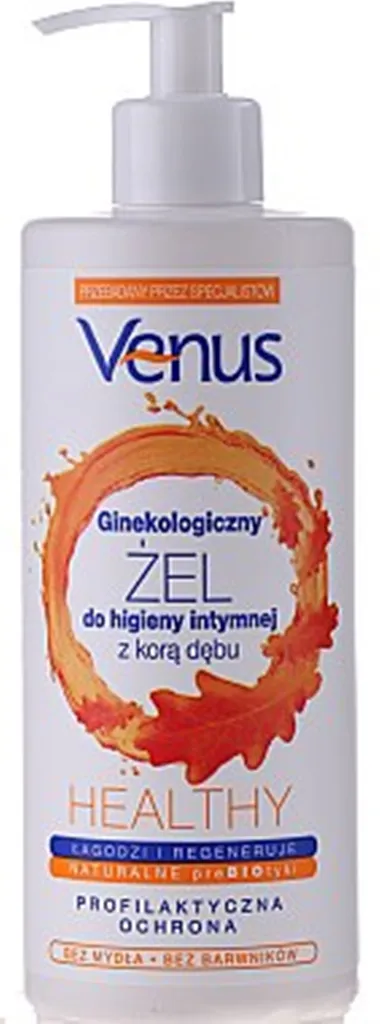 Venus Żel do higieny intymnej regenerujący i przeciwzapalny `Kora dębu`