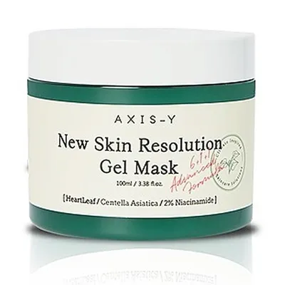 Axis-Y New Skin Resolution Gel Mask (Kojąca maska żelowa)
