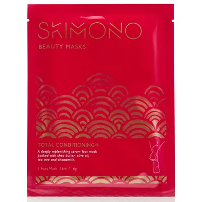Skimono Beauty Masks, Total Conditioning + Foot Mask (Maseczka do stóp)