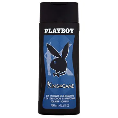 Playboy King of the Game, 2 in 1 Shower Gel & Shampoo (Żel pod prysznic i szampon dla mężczyzn 2 w 1)