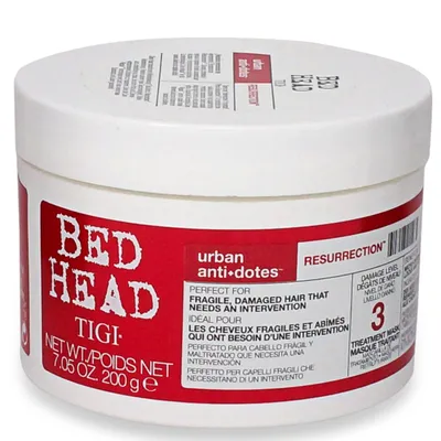 Tigi Bed Head, Urban Antidotes, Resurrection Treatment Mask (Maska do włosów suchych i łamliwych)