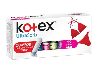 Kotex Ultra Sorb Super, Tampony