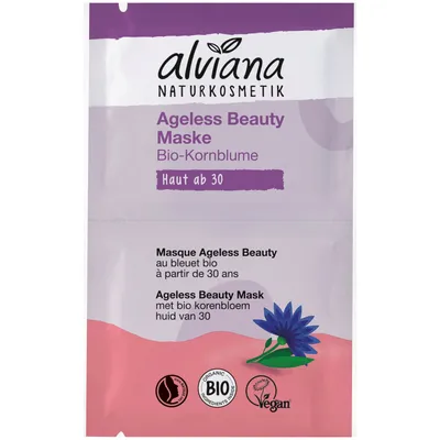 Alviana Naturkosmetik Ageless Beauty, Maske mit Kornblume (Maseczka do twarzy z chabrem)