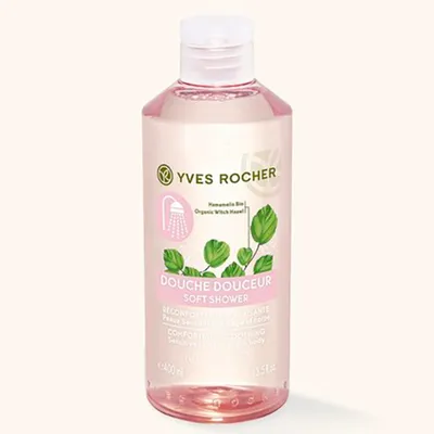Yves Rocher Gel Douche Douceur Hamamelis (Łagodzący żel pod prysznic z wyciągiem z hamamelisu)