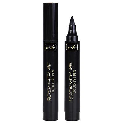 Wibo Rock with Me, Liquid Eye Pen (Eyeliner we flamastrze z grubą końcówką)