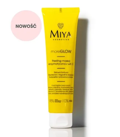 Miya Cosmetics moreGLOW, Peeling-maska enzymatyczna z witaminą C
