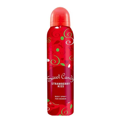 Jean Marc Sweet Candy, Strawberry Kiss Deodorant Spray (Perfumowany dezodorant w sprayu)