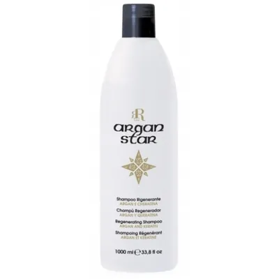RR Line Argan Star, Regenerating Shampoo (Szampon keratynowo-arganowy)