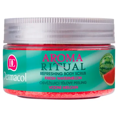 Dermacol Aroma Ritual, Fresh Watermelon, Refreshing Body Scrub (Peeling do ciała arbuzowy)