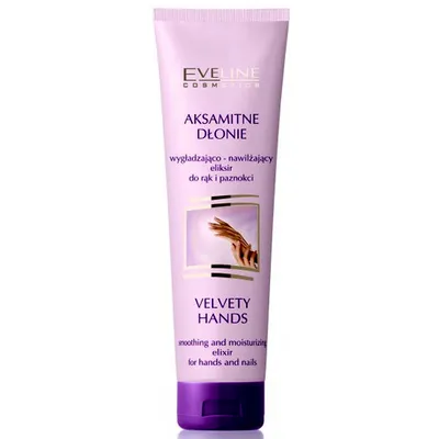 Eveline Cosmetics Aksamitne Dłonie, Wygładzająco - nawilżający eliksir do rąk i paznokci