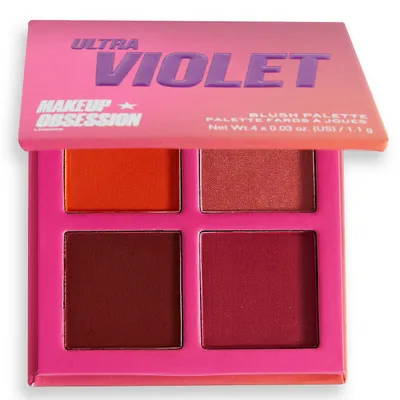 Makeup Obsession London Blush Crush Palette Ultra Violet (Paleta róży)