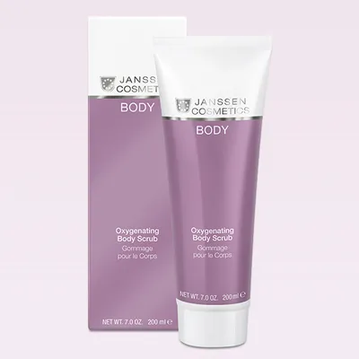 Janssen Cosmetics Body, Oxygenating Body Scrub (Dotleniający peeling do ciała i żel pod prysznic)