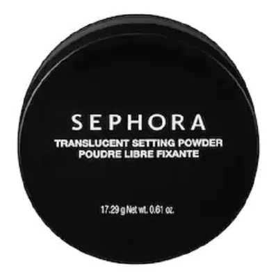 Sephora Collection, Translucent Setting Powder [Poudre Libre Fixante] (Transparentny sypki puder matujący)