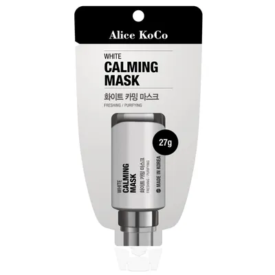 Alice KoCo White Calming Mask (Biała maska kojąca peel-off)
