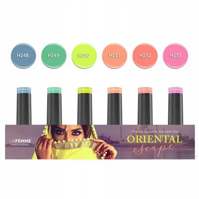 La Femme Professionnel Oriental Escape Collection, UV LED Gel Polish (Lakier hybrydowy)